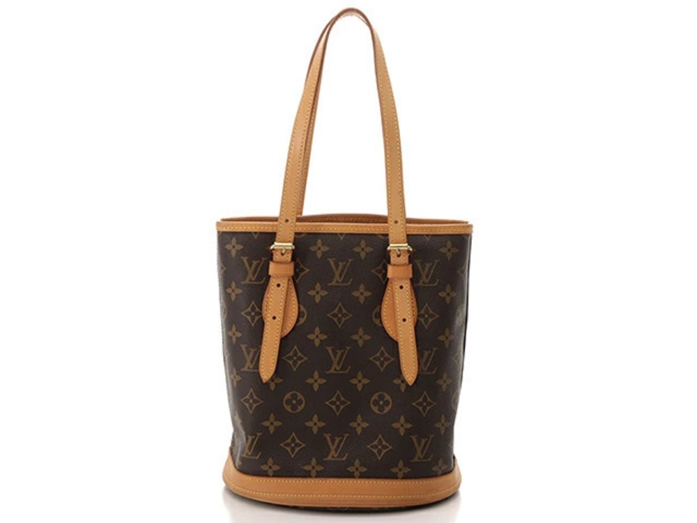 LOUIS VUITTON Bucket Tote Bag Monogram